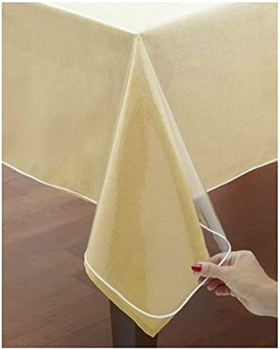 VITA PERFETTA Tischdecke Schutz PVC Transparent (140 x 240 cm) von VITA PERFETTA