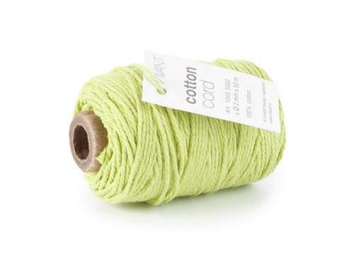 VIVANT Cotton cord 50mx2mm fine grün von Vivant