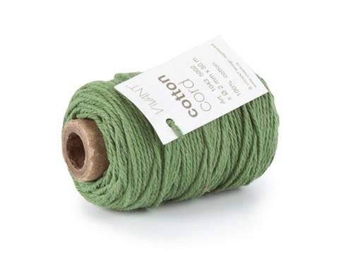 Vivant Cord Cotton fine Dark Green - 50MT 2MM von Vivant