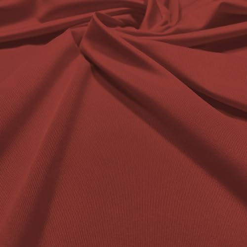 VIZALO Feuchtigkeitstransportierender Single-Jersey-Strickstoff, Polyester und Spandex, 152,4 cm breit, Meterware geschnitten für Kleidung, Handwerk, Heimdekoration, Polster, Hemden, Haustierkleidung von VIZALO