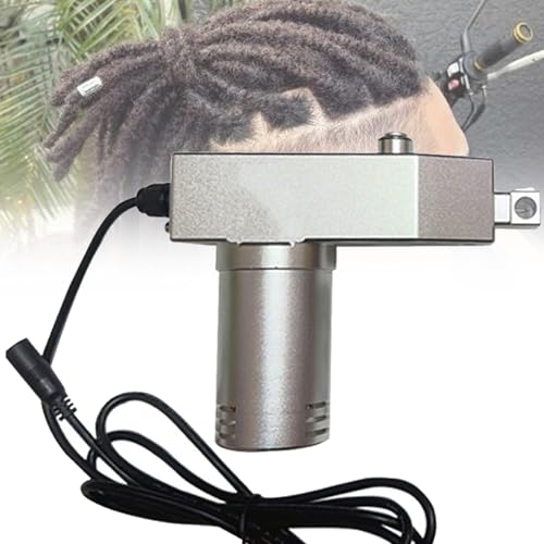 VNATWGOO Elektrische Dreadlock-Maschine, Tragbarer Dreadlock-Maker, Mit 6 Verschiedenen KopfgrößEn, Hand-Dreadlock-Flechtmaschine Maschine,110V von VNATWGOO