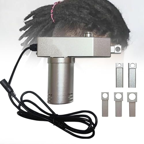 VNATWGOO Tragbarer Dreadlock-Maker Mit 6 KöPfen, Elektrische Dreadlock-HäKelflechtmaschine, Hand-Dreadlock-Flechtmaschine,110V von VNATWGOO