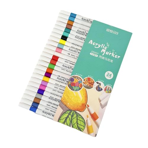 Acryl-Marker, Faserspitze, Acrylmalstift für Kinder, Studenten, Zeichnen, Kartenherstellung, Scrapbooking von VOCUE