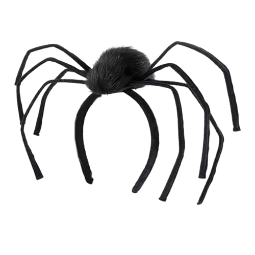 VOCUE Halloween Spiders Queen Stirnband Einzigartige Spinnen Themed Stirnband Zubehör für Halloween Party Fashion Statements von VOCUE