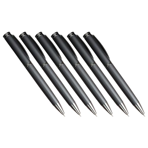 VOCUE Metall-Kugelschreiber für Studenten, Lehrer, Schule, Büro, Metall-Kugelschreiber für Journaling, 6 Stück von VOCUE