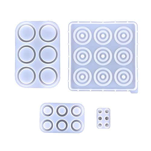 VOCUE Silikonformen für Tischferrule, Schachbrettspiel, Epoxidharz, Gießform für Kunst, Brettspiel, Heimdekoration von VOCUE