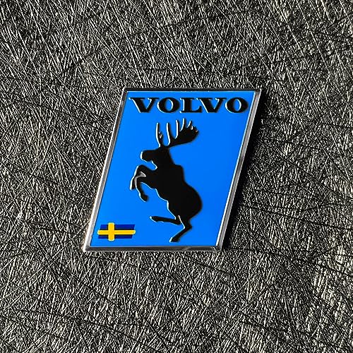 Auto Emblem Aufkleber für Volvo XC60 S90 XC90 S60 Polestar, Buchstaben Emblem Aufkleber, Auto Body Abzeichen Sticker, Logo Abzeichen Styling Dekorationsaufkleber Zubehör,F von VOLBOZ