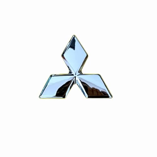 VOLBOZ Auto Emblem Aufkleber für Mitsubishi Outlander Eclipse Cross ASX, Buchstaben Emblem Aufkleber, Auto Body Abzeichen Sticker, Logo Abzeichen Styling Dekorationsaufkleber Zubehör,B von VOLBOZ