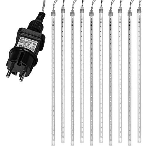 VOLTRONIC LED Meteorschauer, innen und außen, IP44, Größen- und Farbwahl, 240 LEDs, kaltweiß von VOLTRONIC