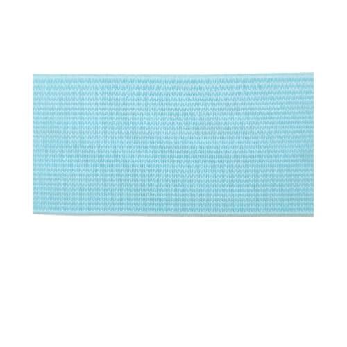 VONCYKI 2M 20/25/30/40/50mm Rubber Band Fold Over Elastic Band for Underwear Pants Bra Rubber Clothes Adjustable Soft Waistband Elastic(Light Blue,40mm) von VONCYKI