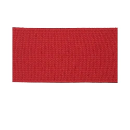 VONCYKI 2M 20/25/30/40/50mm Rubber Band Fold Over Elastic Band for Underwear Pants Bra Rubber Clothes Adjustable Soft Waistband Elastic(Red,50mm) von VONCYKI