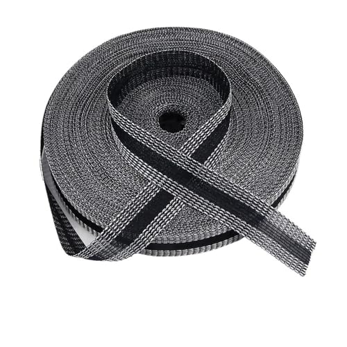 VONCYKI Hosenkante, kürzes Klebeband, selbstklebend, zum Aufbügeln, Saum für Hosen, Hosen, kürzen, Reparaturstoff, DIY, Kleidung, Nähwerkzeuge (Schwarz, 500 cm) von VONCYKI