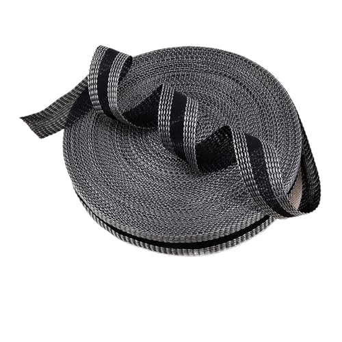 VONCYKI Selbstklebendes Hosenklebeband, Hosenrand, Jeans, Kleidungslänge, kürzen, Reparatur, Aufbügel-Saumbänder, Nähzubehör (Schwarz, 1 m) von VONCYKI