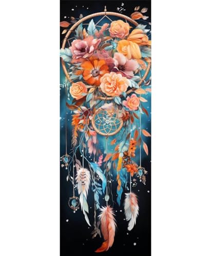 Traumfänger Diamond Painting Erwachsene Groß xxl 150x50cm, DIY Malen Nach Zahlen Erwachsene, 5D Diamant Painting Bilder Kinder, Diamond Painting Cross Stickerei Craft, für Wand Deko Aesthetic, 165M von VORSAK