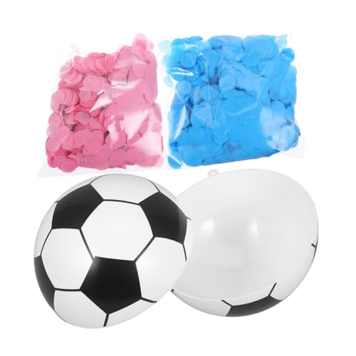 VOSAREA 1 Set Fußball Party Dekorationen Party Dekoration Für Babyparty Gender Reveal Ornament Babyparty Ornament Party Ornament Für Gender Reveal Party Requisiten Party Zubehör Pp von VOSAREA