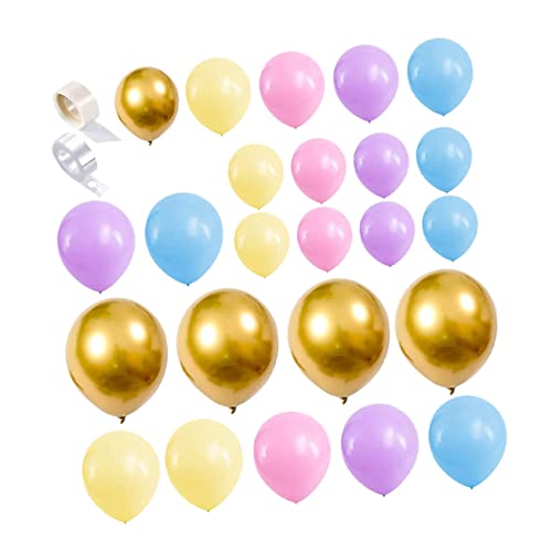 VOSAREA 1 Set Macaron Ballon Girlande Dekor Luftballons Rosa Dekor Geburtstagsballon Verlobungsballon Hochzeitsdekoration Party Ballon Geburtstagsparty Zubehör Rosa Ballons von VOSAREA