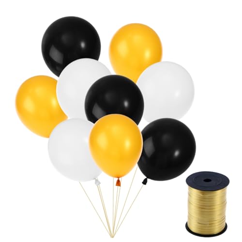 VOSAREA 150 Stück 12 Luftballons Für Partys Ballons Bandballons Mehrfarbig Halloween Partyballons Dekorative Ballons Brautparty Ballons Hochzeitsballons Feiertags Festival von VOSAREA