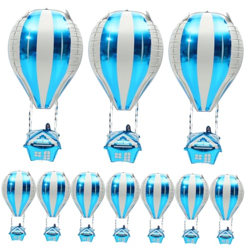 VOSAREA 20st Heißluftballon Dekorationen Für Geburtstagsfeiern Partyballons Geburtstag Luftballons Geburtstagsparty Liefert Luftballons Für Hochzeitsfeiern Partyzubehör Blue Aluminiumfolie von VOSAREA