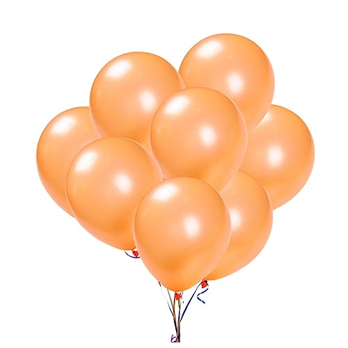 VOSAREA 20st Latexballons Luftballons Für Arch-kit Luftballons Für Bogen Partyballons Luftballons Für Jubiläumsfeiern Errötendes Dekor Luftballons Erröten Hochzeitsballons Orange von VOSAREA