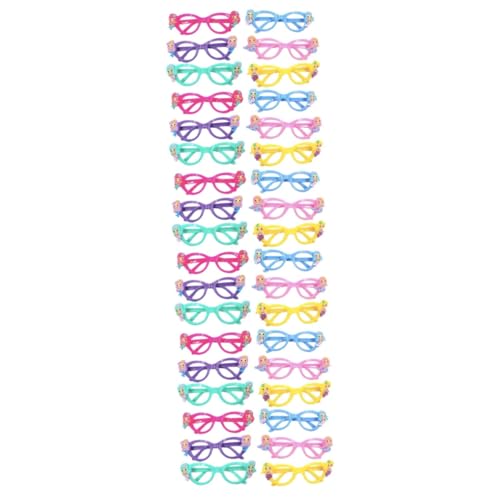 VOSAREA 3 Sätze Partyzubehör Kinder Party Sonnenbrille Lustige Brille Meerjungfrau Party Brille Meerestier Brille Lustige Brille Neuheit Party Geburtstags Brille Lustige 12 Stück * 3 von VOSAREA