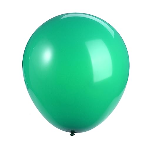 VOSAREA 5 Stück 36 Luftballons Zur Dekoration Hochzeitszeremonie Dekorationen Hochzeitsdeko Partyballons Runde Luftballons Latexballons Grün von VOSAREA