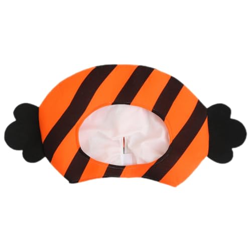 VOSAREA Niedlicher Plüschhut, Halloween-karneval, Cosplay-hut, Neuheit, Partykappe, Kopfbedeckung, Foto-requisite von VOSAREA