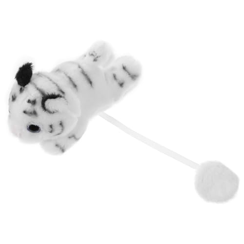 VOSAREA Schulterpuppe Plüschfigur Spielzeug Cosplay Zubehör Realistischer Tigerschmuck Künstliches Tiermodell Tigerornament Simulation Tigerspielzeugtier Für Schultertierstütze Pp von VOSAREA