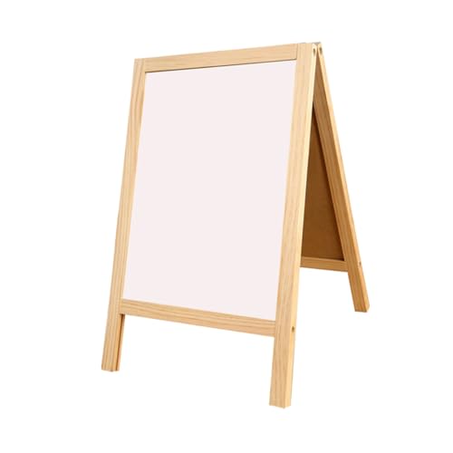 VOSAREA Tafelzeichen Doppelseitiges Whiteboard Tafel Aufstehen Tafelständer Zeichen Whiteboard-ständer Bürgersteig Tafel Stehendes Tafelschild Tafel Staffelei Für Kinder Bartisch von VOSAREA