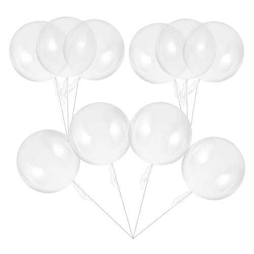 VOSAREA Transparente Bobo Ballons Für Geburtstagsfeiern Klare Luftballons Für Hochzeiten Babypartys Und Brautpartys Stilvolle Partydekorationen Für Erwachsene von VOSAREA