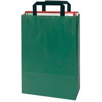 50 VP Papier-Tragetaschen Topcraft grün 40,0 x 45,0 cm von VP