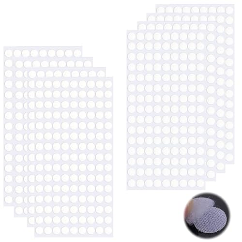 864 Stück klettpunkte selbstklebend,432 Paar klett selbstklebend,klettpunkte selbstklebend 10mm,Self adhesive klebend klettverschluss für handwerk auf papier,kunststoff,glas,leder,metall von VPB