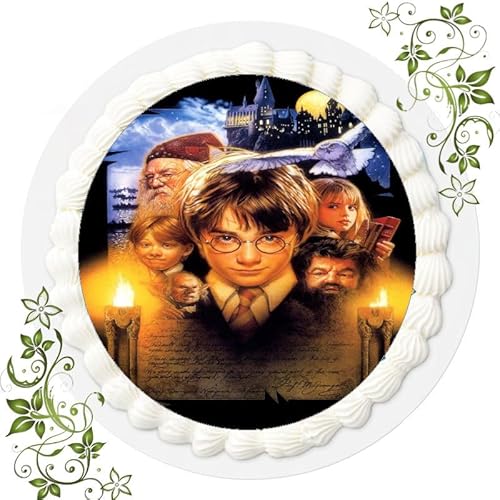 Fondant Tortenaufleger Tortenbild Geburtstag Harry Potter Nr. 23 von VSW