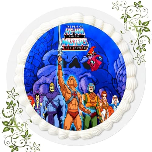 Fondant Tortenaufleger Tortenbild Geburtstag He-Man T4 von VSW