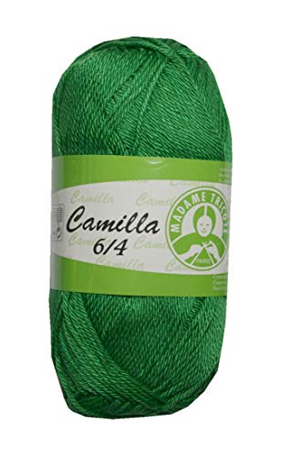 VTC Strickgarn Garn Camilla 100% Baumwolle 50g grün (4944) von VTC