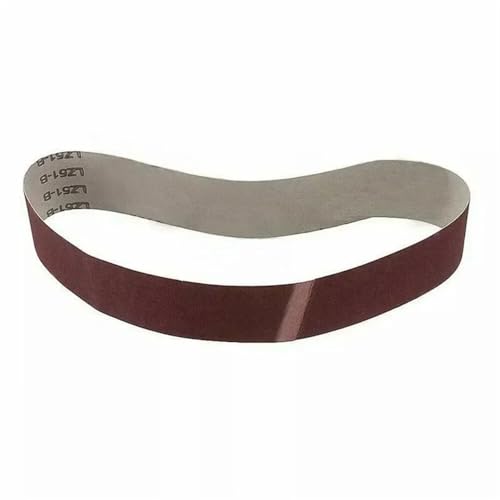 1 Stück 686 x 50 mm Schleifband 60–1000 Körnung Aluminiumoxid-Schleifband Schleifpapier Schleifblätter zum Polieren von Holz, weichem Metall, 100 Körnung, 1 Stück von VVW&LIU