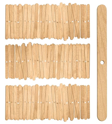 VViViD Kerzendochthalter-Clips aus Holz, 150 Stück, Zentriervorrichtungen für Kerzenherstellung, 11,4 cm lang von VViViD