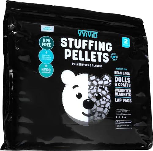 VViViD Umweltfreundliche, gewichtete Füllperlen, Poly-Pellets (0,9 kg) von VViViD