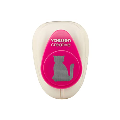 Vaessen Creative 21435-524 Motivstanzer, Medium Stanzer Katze, Ausstanzung 2,5 cm Weit, Metall, lila, 6.5 x 4.5 x 4.4 cm Vaessen Creative 21435-524 Motivstanzer, Medium Stanzer Katze, Ausstanzung 2,5 cm Weit, Metall, lila, 6.5 x 4.5 x 4.4 cm von Vaessen Creative