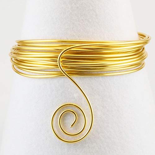 Vaessen Creative 24250-003 Aludraht Schmuck 0,8 mm x 15 m, Biegsam Schmuckdraht, Aluminium, hell Gold, 1500 x 0.011 x 0.2 cm, Light Gold Vaessen Creative 24250-003 Aludraht Schmuck 0,8 mm x 15 m, Biegsam Schmuckdraht, Aluminium, hell Gold, 1500 x 0.011 x 0.2 cm, Light Gold von Vaessen Creative