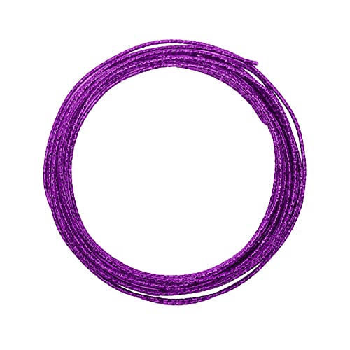 Vaessen Creative 24266-013 Aludraht Prägung Rund Schmuck 2 mm x 5 m, Biegsam Schmuckdraht, Aluminium, Lavendel violett, 500 x 0.2 x 0.2 cm, Lavender von Vaessen Creative