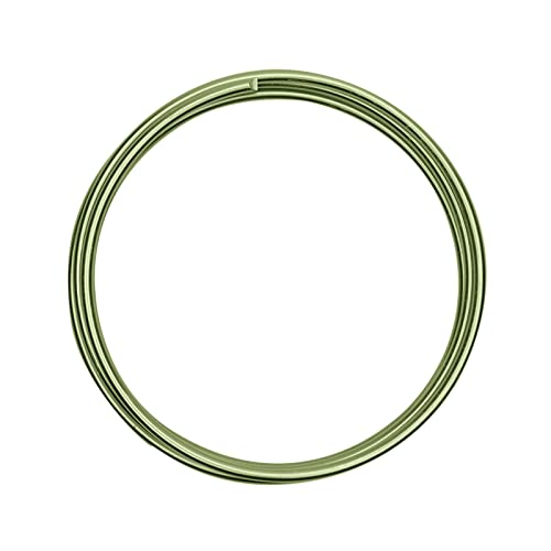 Vaessen Creative Aluminiumdraht, 4mm x 2m, Aluminium Wire, Basteldraht, Dekodraht, Floristikdraht Aludraht Schmuck 4 mm x 2 Meter | Biegsam Schmuckdraht Apfelgrün, Apple Green, 200 x 0.4 x 0.4 cm, 2 von Vaessen Creative