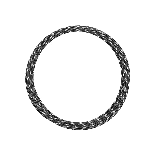 Vaessen Creative Aluminiumdraht, Schwarz, m, Aluminium Wire, Basteldraht, Dekodraht, Floristikdraht Aludraht Diamant Schmuck 2 mm x 5 Meter | Biegsam Schmuckdraht, 500 x 0.2 x 0.2 cm, 5 von Vaessen Creative