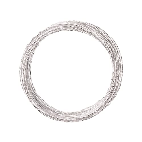 Vaessen Creative Aluminiumdraht, Silber, 2mm x 5m, Aluminium Wire, Basteldraht, Dekodraht, Floristikdraht Aludraht Classic Schmuck 2 mm x 5 Meter | Biegsam Schmuckdraht, 500 x 0.2 x 0.2 cm von Vaessen Creative