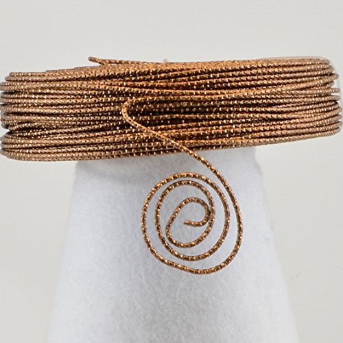 Vaessen Creative Basteldraht und Schmuckdraht 60 m x 2 mm Brown – Flexibler Draht mit Hammer Aufdruck zum Basteln für Blumenkranz, Scmuckherstellung und Modellbau Vaessen Creative Basteldraht und Schmuckdraht 60 m x 2 mm Brown – Flexibler Draht mit Hammer Aufdruck zum Basteln für Blumenkranz, Scmuckherstellung und Modellbau von Vaessen Creative