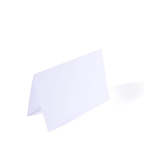 Vaessen Creative Blanko Faltkarten DIN Klein Weiß, 25 Stück, passende Briefumschläge erhältlich von Vaessen Creative