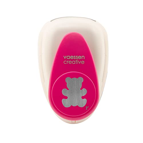 Vaessen Creative Puzzle-Stempel zum Basteln von Karten, Violett, Jumbo, plastik, violett, 12.7 x 8.5 x 6.7 cm von Vaessen Creative