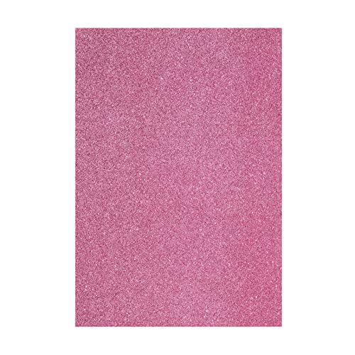 Vaessen Creative schaumstoff 2mm A4 10Stk. glitter rosa von Vaessen Creative