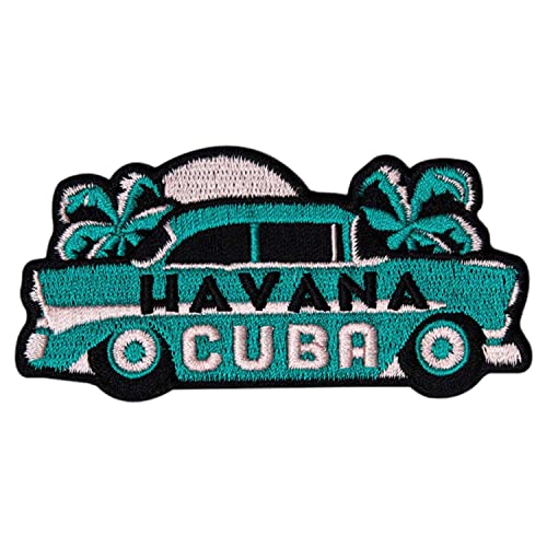 Vagabond Heart Havana Patch - 56 Chevy Cuba Badge - Great Havanna Cuba Souvenir von Vagabond Heart