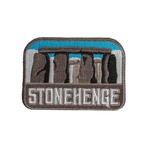 Vagabond Heart Stonehenge Aufnäher zum Aufbügeln auf Reisen von Vagabond Heart