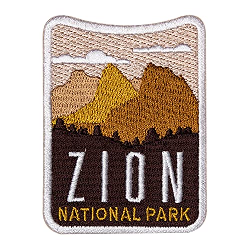 Vagabond Heart Zion National Park Patch – Zion Souvenir – Reiseabzeichen zum Aufbügeln von Vagabond Heart